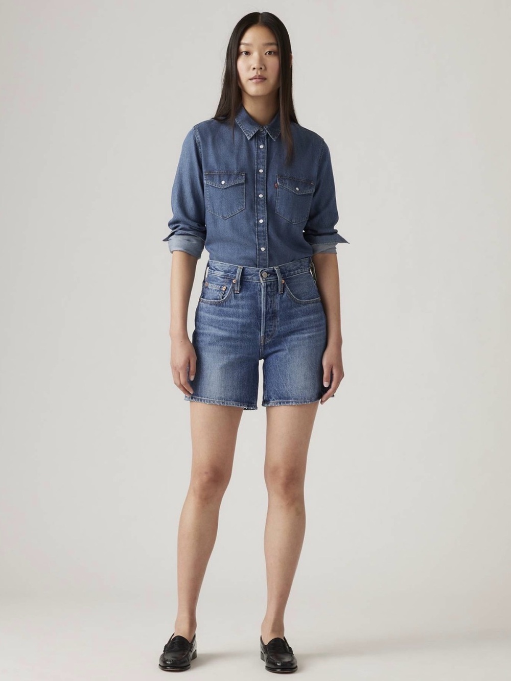 Levi’s 501 Mid Thigh Women’s Shorts size 31